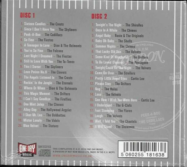 LONDON AMERICAN DOO WOP CD 1959-1961 - BRAND NEW - Image 3
