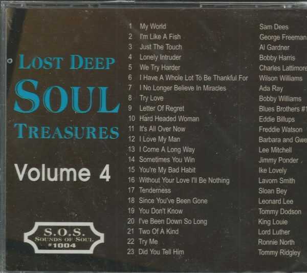 LOST DEEP SOUL TREASURES - CD - Volume 4 - BRAND NEW - Image 3