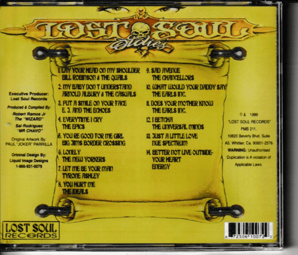 LOST SOUL OLDIES CD VOL 7 - BRAND NEW - Image 3