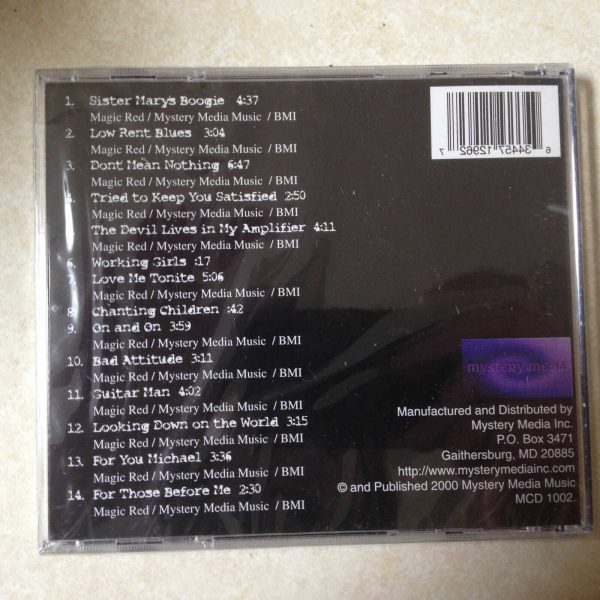 MAGIC RED & VOODOO TRIBE - FIRST TEMPTATION BRAND NEW CD - Image 3