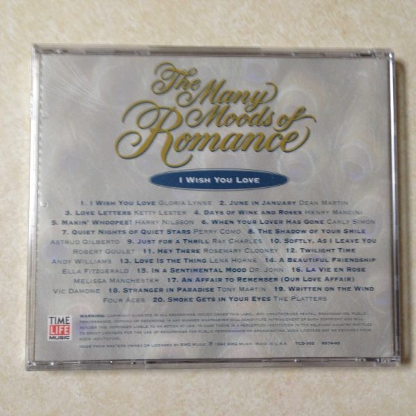 MANY MOODS OF ROMANCE - I WISH YOU LOVE BRAND NEW CD - Image 3