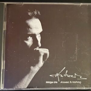 MIDGE URE  - ANSWERS TO NOTHING - CD BRAND NEW