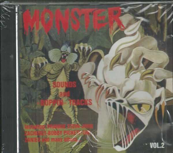 MONSTER SOUNDS AND BOPPIN TRACKS - CD - Vol. 2 - BRAND NEW