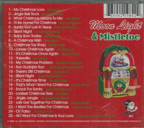 MOON LIGHT & MISTLETOE - CD - BRAND NEW - Image 3