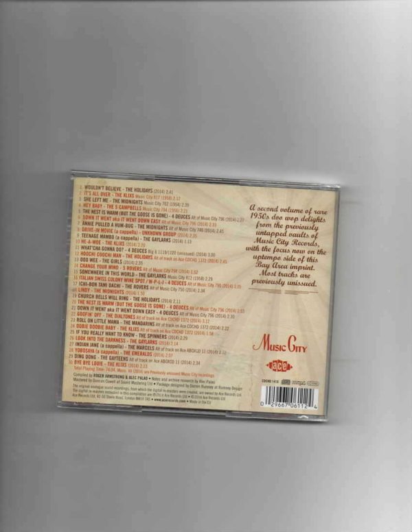 MUSIC CITY VOCAL GRPS - RNR IT, MAMBO, STROLL IT-BRAND NEW CD - Image 3