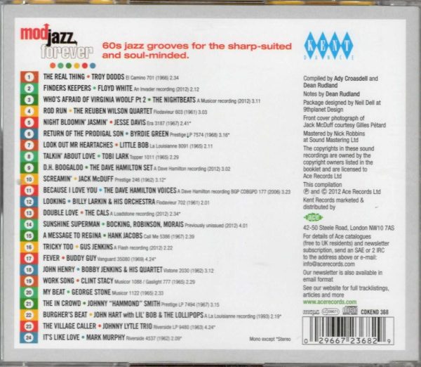 Mod Jazz Forever - CD - Brand New - Image 3