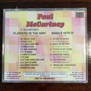 PAUL MCCARTNEY - FLOWERS IN THE DIRT / SINGLE HITS IV WINGS GREATEST CD Album