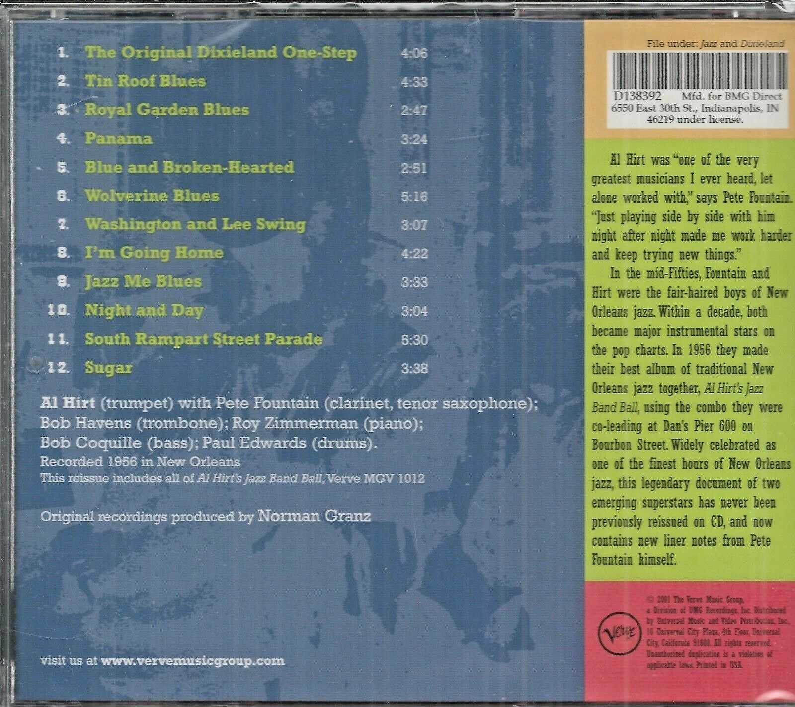 PETE FOUNTAIN PRESENTS - THE BEST OF DIXIELAND - CD - Al Hirt - BRAND NEW - Image 3