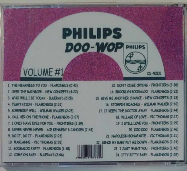 PHILIPS DOO WOP - VOL 1   CD     BRAND NEW - Image 3