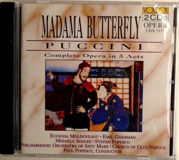 PUCCINI - 2 CDs - Madama Butterfly - Complete Opera In 3 Acts - BRAND NEW
