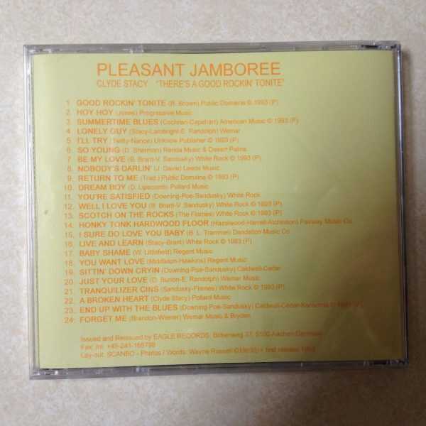 Pleasant Jamboree - Clyde Stacy - There's A Good Rockin' Tonite - BRAND NEW CD - Image 3