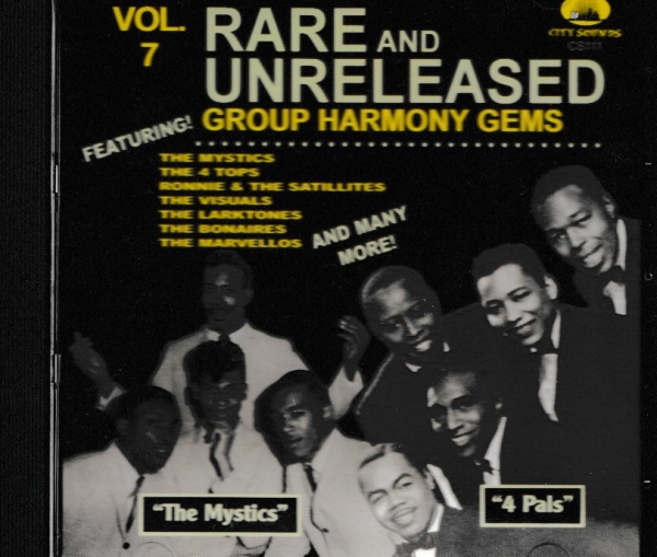 RARE AND UNRELEASED GROUP HARMONY GEMS - VOL 7 CD - BRAND NEW