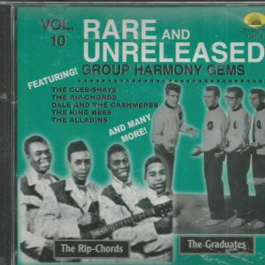 RARE AND UNRELEASED  - Vol. 10 - Group Harmony Gems -  BRAND NEW -  CD