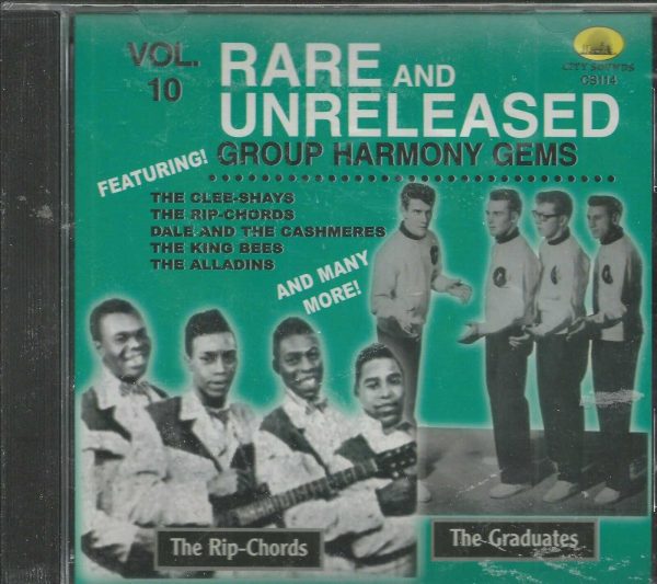 RARE AND UNRELEASED  - Vol. 10 - Group Harmony Gems -  BRAND NEW -  CD