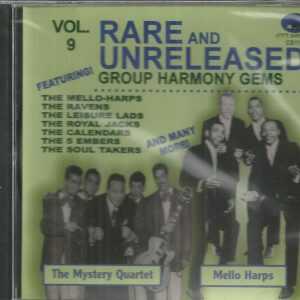 RARE AND UNRELEASED  - Vol. 9 - Group Harmony Gems -  BRAND NEW -  CD