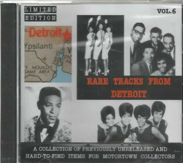 RARE TRACKS FROM DETROIT - CD - Vol. 6 - BRAND NEW