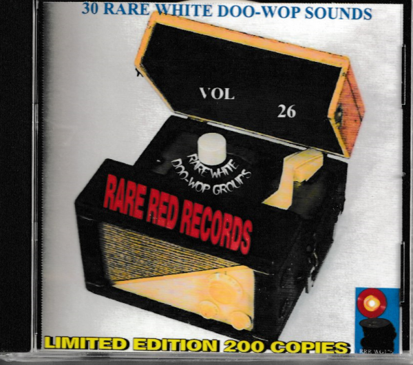 RARE WHITE DOO WOP SOUNDS - VOL 26 CD BRAND NEW