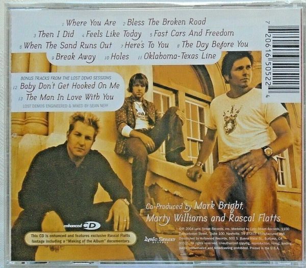 RASCAL FLATTS - CD - Feels Like Today - BRAND NEW - Image 3