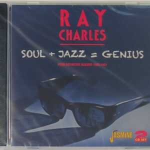 RAY CHARLES - SOUL + JAZZ = GENIUS   CD  BRAND NEW