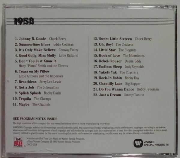 ROCK N ROLL ERA 1958   CD     BRAND NEW - Image 3