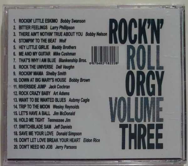 ROCK N ROLL ORGY - VOL 3   CD     BRAND NEW - Image 3