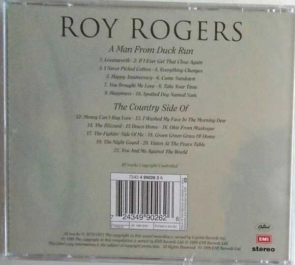 ROY ROGERS - CD - A Man From Duck Run - The County Side Of - BRAND NEW - Image 3