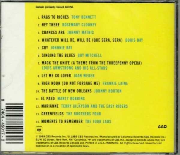 Radio Classics Of The 50's - CD - Brand New - Image 3