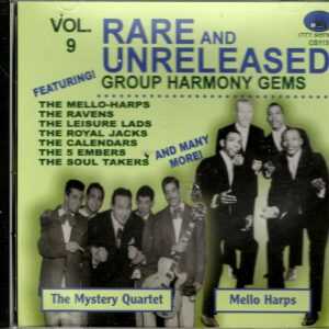 Rare And Unreleased Group Harmony Gems Vol 9 - CD