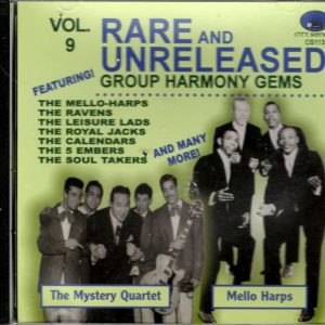 Rare And Unreleased Group Harmony Gems Vol 9 - CD