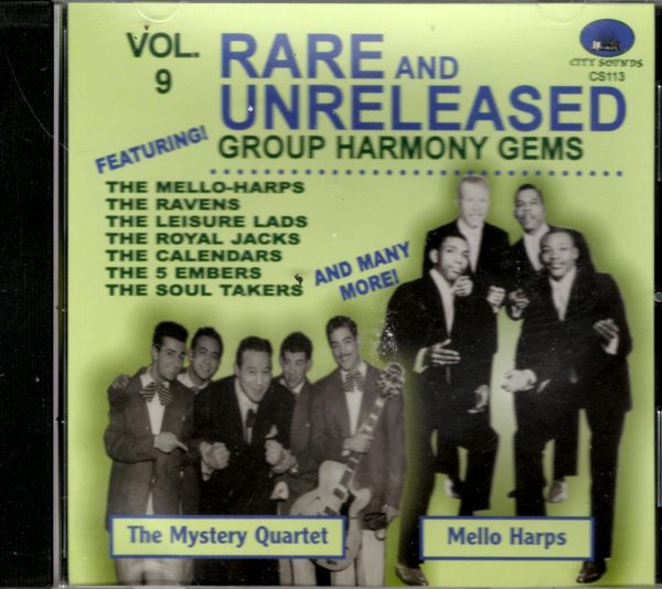 Rare And Unreleased Group Harmony Gems Vol 9 - CD