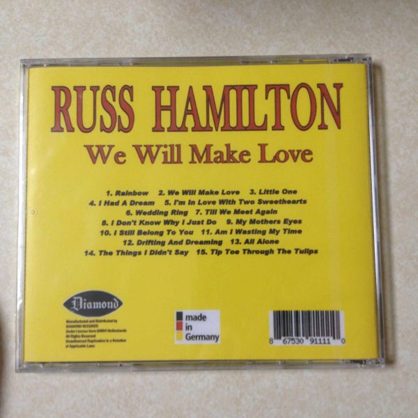 Russ Hamilton - We Will Make Love - BRAND NEW CD - Image 3