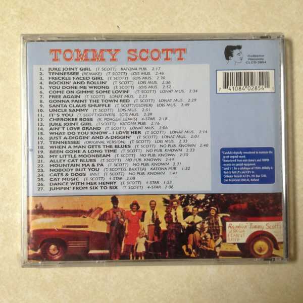 SCOTT, TOMMY - EARLY RECORDINGS BRAND NEW CD - Image 3