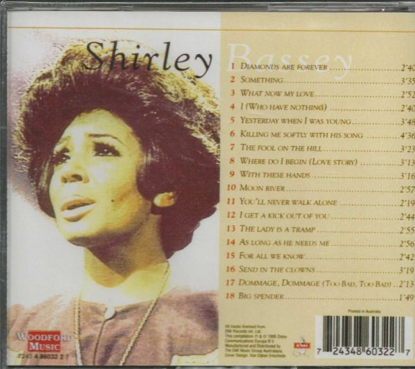 SHIRLEY BASSEY - Diamonds Are Forever - Her Greatest Hits - CD - BRAND NEW - Image 3