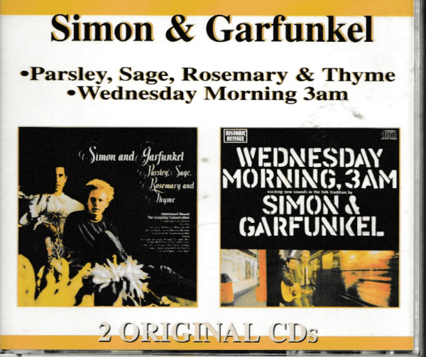 SIMON AND GARFUNKEL - PARSLEY SAGE, ROSEMARY & THYME/WEDNESDAY MORN CD BRAND NEW