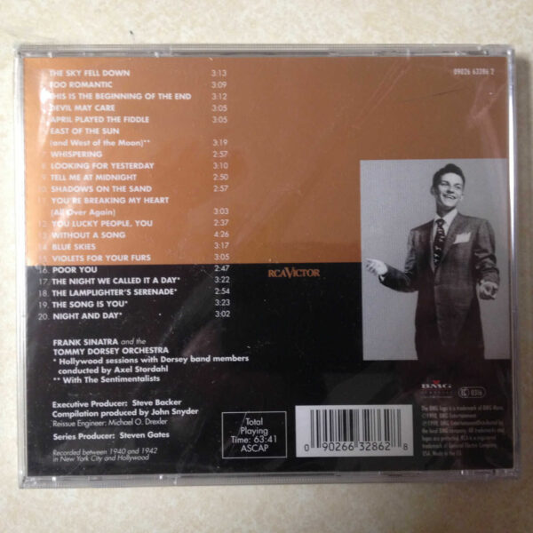 SINATRA, FRANK - POPULAR - VOL 3 (& TOMMY DORSEY ORCH) BRAND NEW CD - Image 3