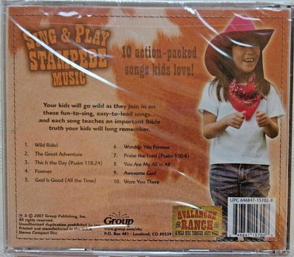 SING & PLAY STAMPEDE MUSIC - CD - Brand new - Image 3