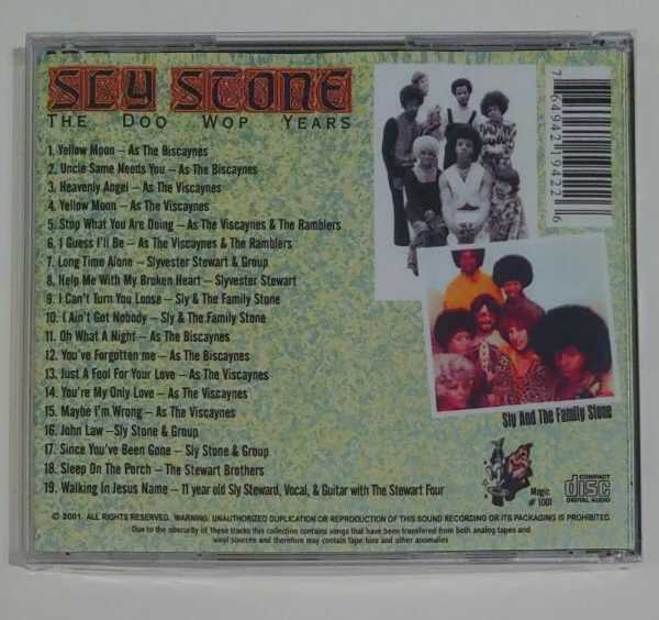 SLY STONE - THE DOO WOP YEARS   CD     BRAND NEW - Image 3