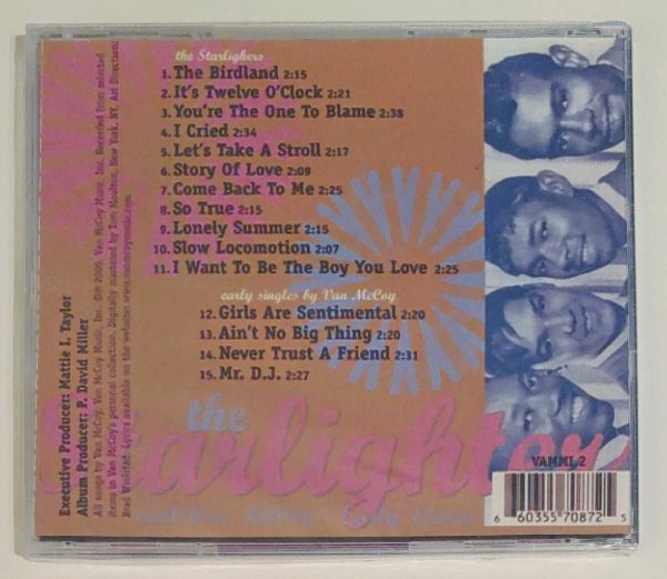 STARLIGHTERS & VAN MCCOY'S- EARLY YEARS   CD     BRAND NEW - Image 3