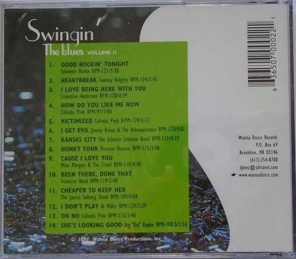 SWINGIN' THE BLUES - CD - Volume II - BRAND NEW - Image 3