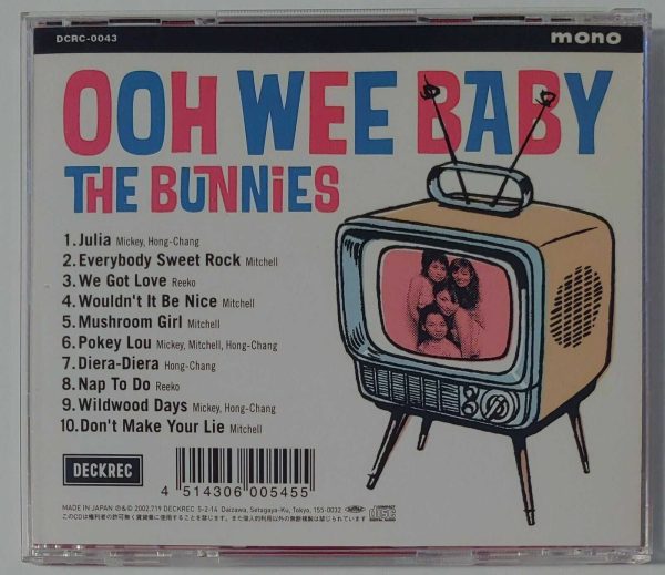 THE BUNNIES - OOH WEE BABY   CD  BRAND NEW - Image 3