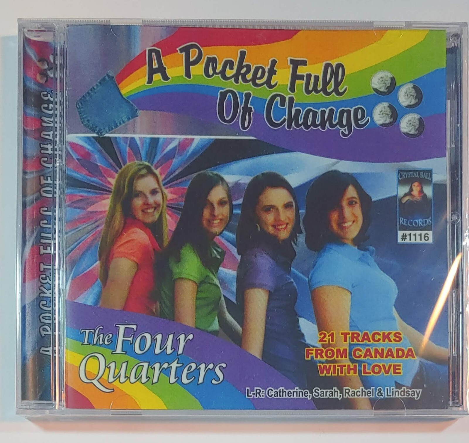 THE FOUR QUARTERS - A POCKETFUL OF CHANGE  CD BRAND NEW