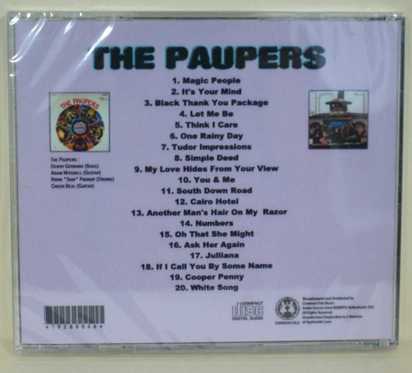 THE PAUPERS - HITS FROM THE YORKVILLE DISTRICT - CD - BRAND NEW - Image 3