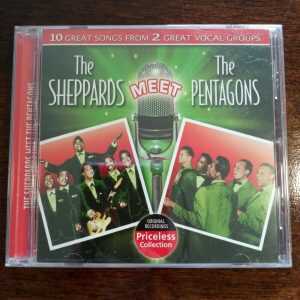THE SHEPPARDS MEET THE PENTAGONS Original Oldies Vocal Group Recordings NEW