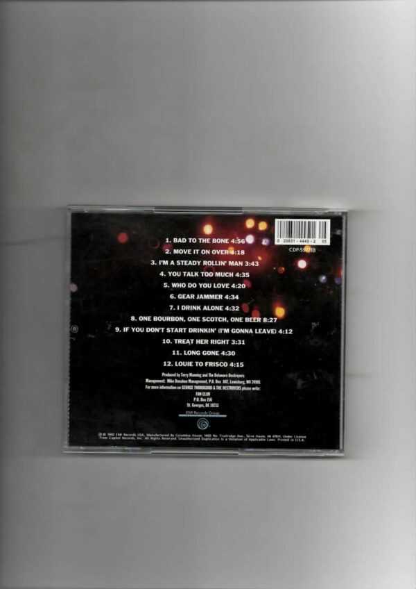 THOROGOOD, GEORGE -  AND DESTROYERS BADDEST OF -CD - Image 3