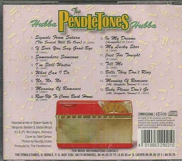 The PENDLETONES - CD - Hubba Hubba - BRAND NEW - Image 3