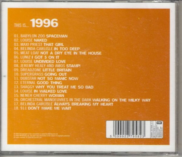 This Is 1996 - CD - Brand New - Image 3