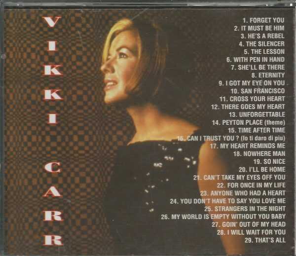 VIKKI CARR - CD -  Anatomy Of Love - The Ultimate Collection - BRAND NEW - Image 3