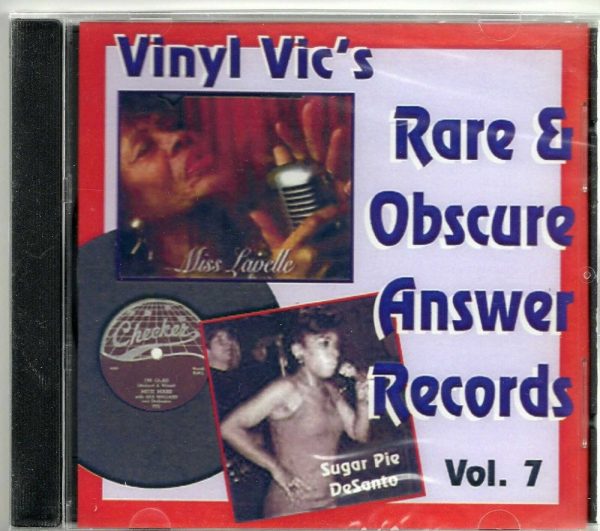 Vinyl Vic's Rare and Obscure Answer Records - Vol 7 - CD - Brand New!