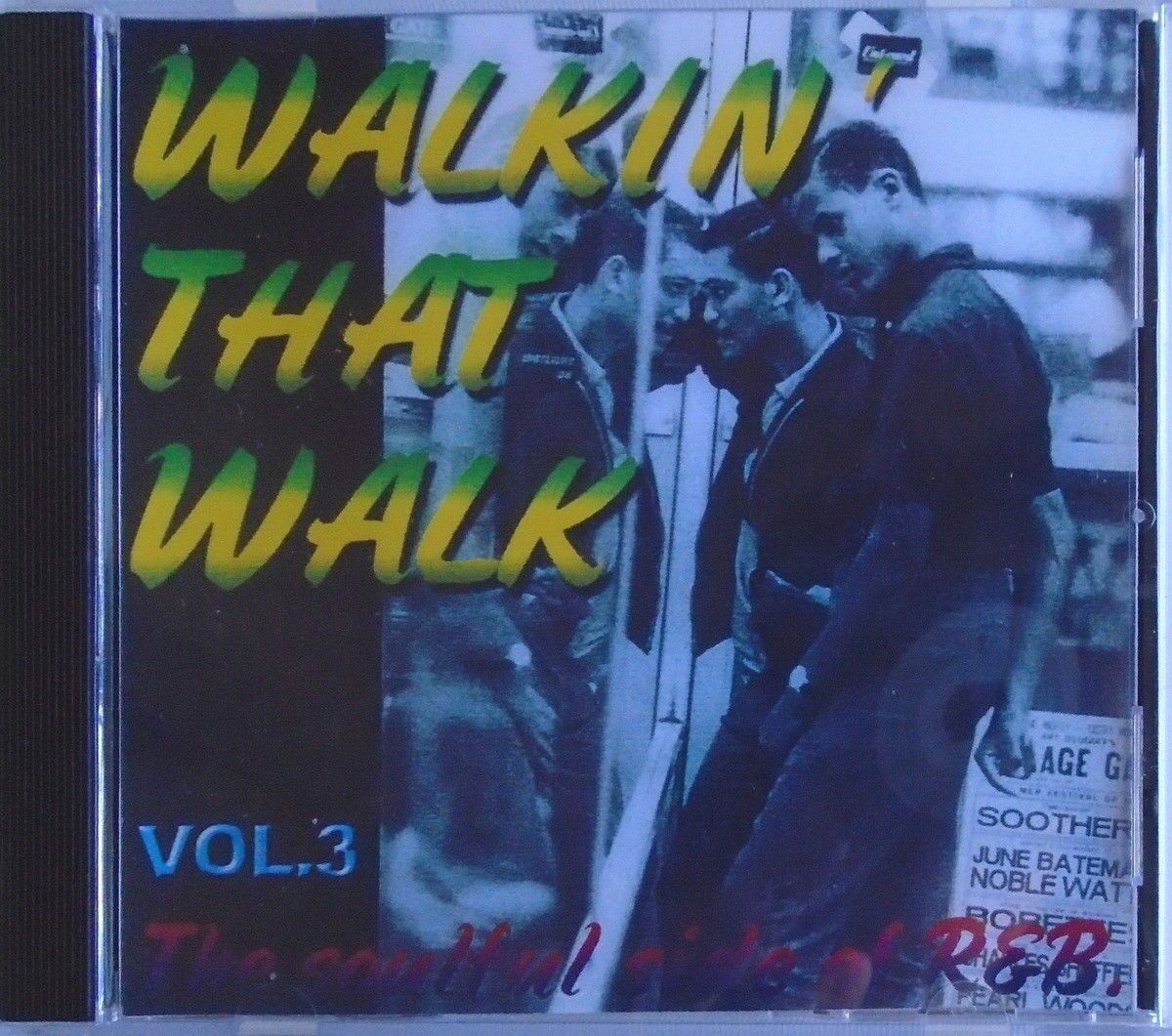 WALKIN' THAT WALK - CD - The Soulful Side of R&B - Vol. 3 - LIKE NEW