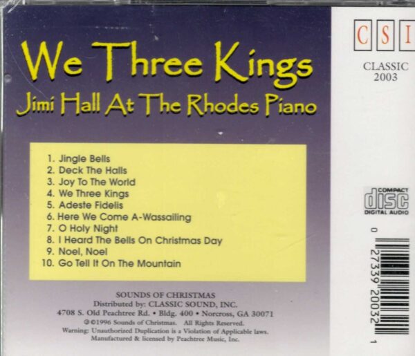 We Three Kings - Christmas Music - CD - Brand New - Image 3